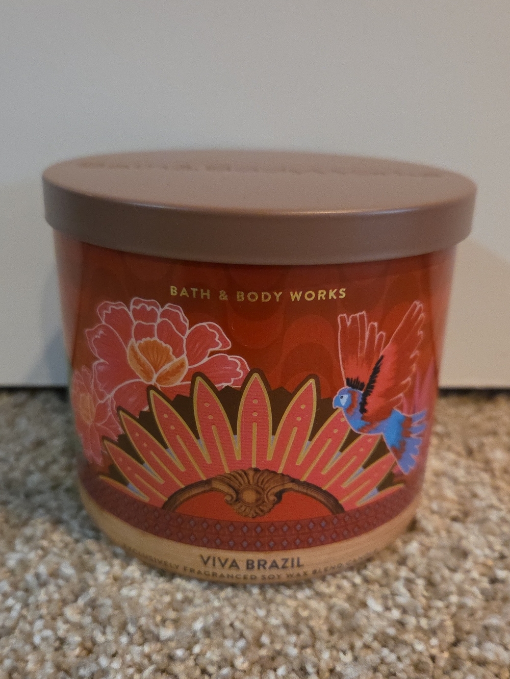 VIVA BRAZIL 3 Wick Candle Bath And Body Works